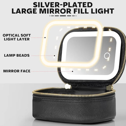 GlowVanity Co™️ Vanity Mirror Bag